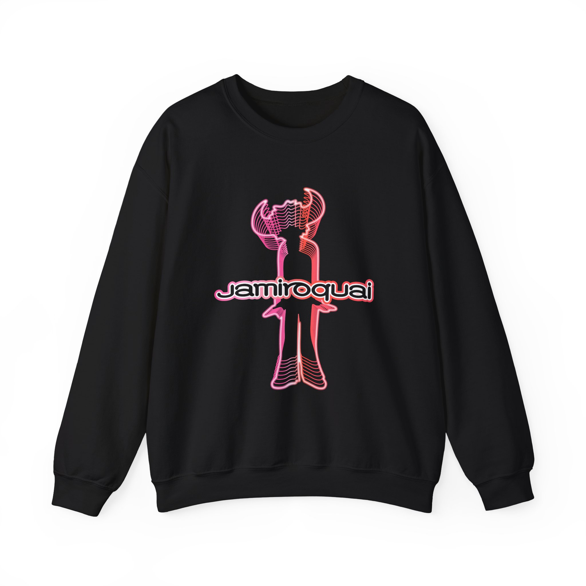 J Buffalo Man Neon Unisex Heavy Blendâ„¢ Crewneck Sweatshirt