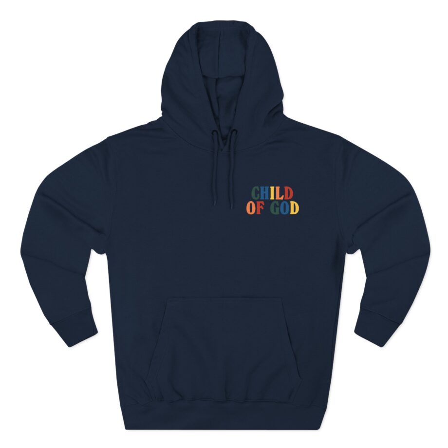 Forrest Frank Child of God Tracklist Three-Panel Fleece Hoodie