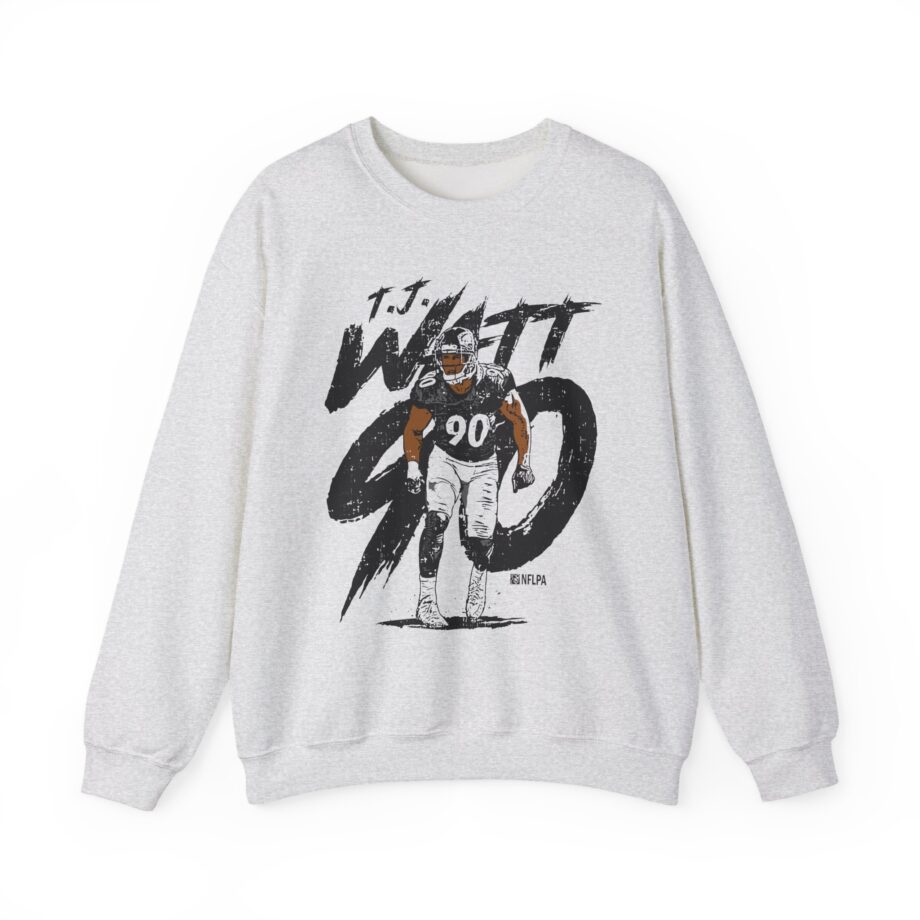 Tj Watt Rough Unisex Heavy Blend™ Crewneck Sweatshirt