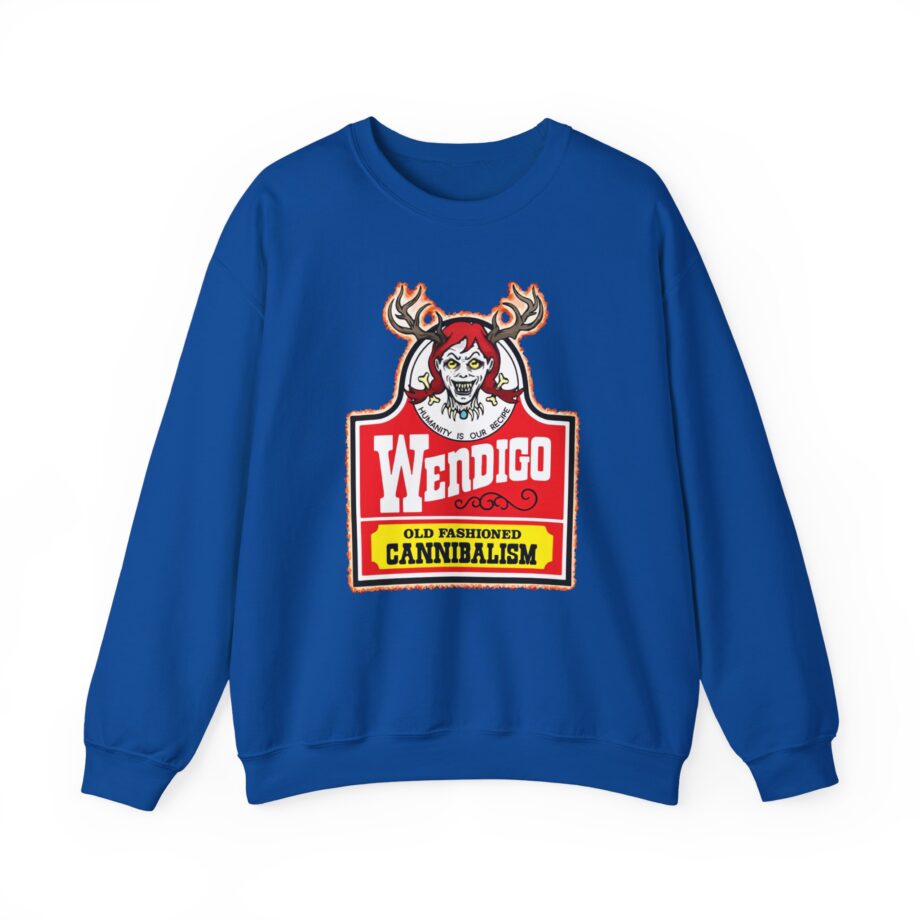 Wendigo Old Fashioned Cannibalism Unisex Heavy Blend Crewneck Sweatshirt