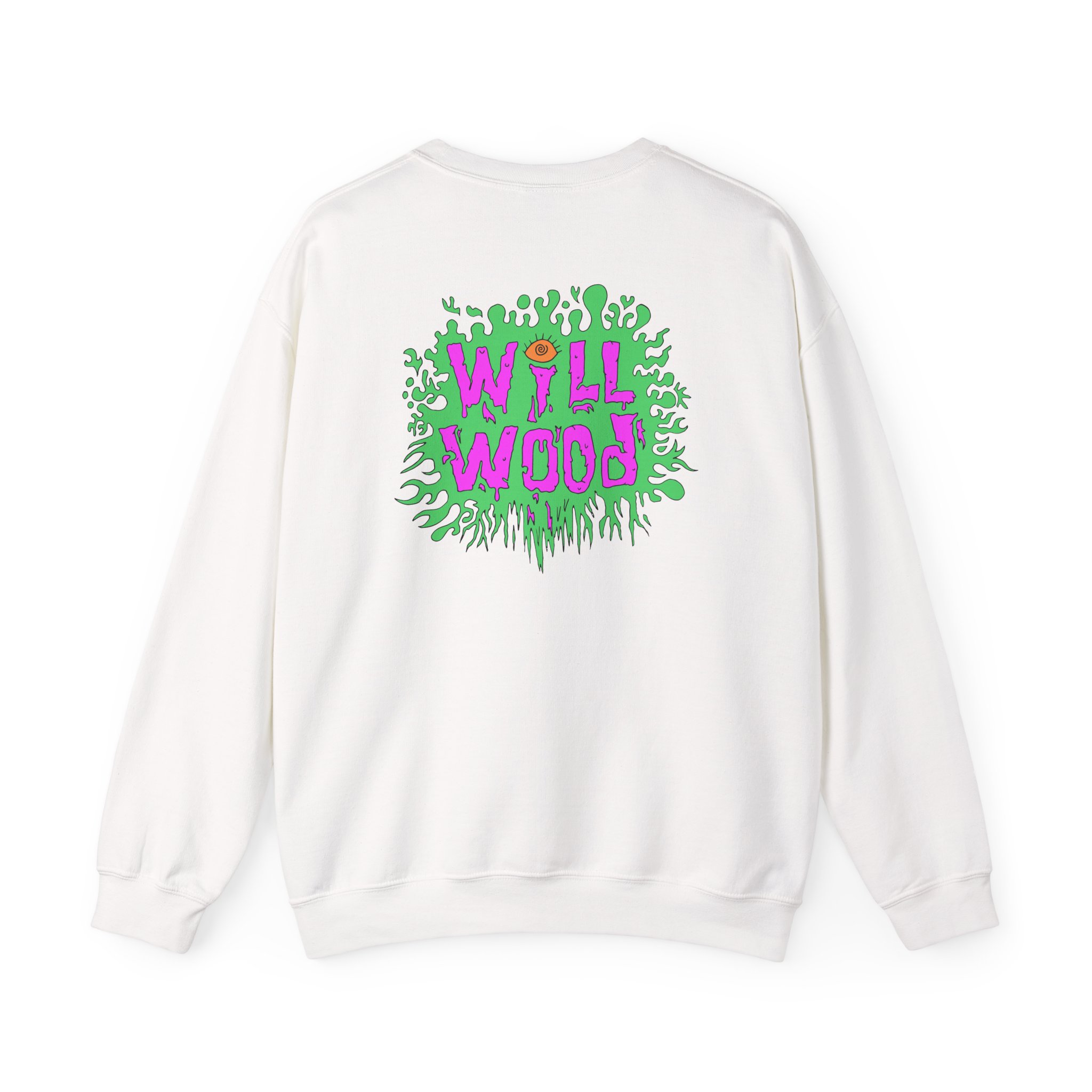 Will Wood Death of the Author Unisex Heavy Blendâ„¢ Crewneck Sweatshirt