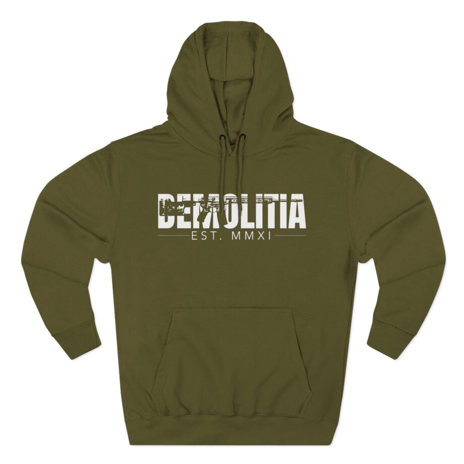 Demo Established Three-Panel Fleece Hoodie