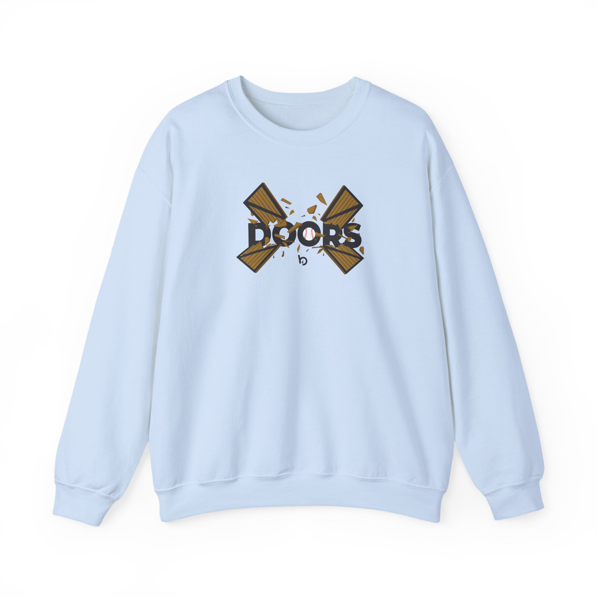 Trevor Bauer Doors Unisex Heavy Blendâ„¢ Crewneck Sweatshirt