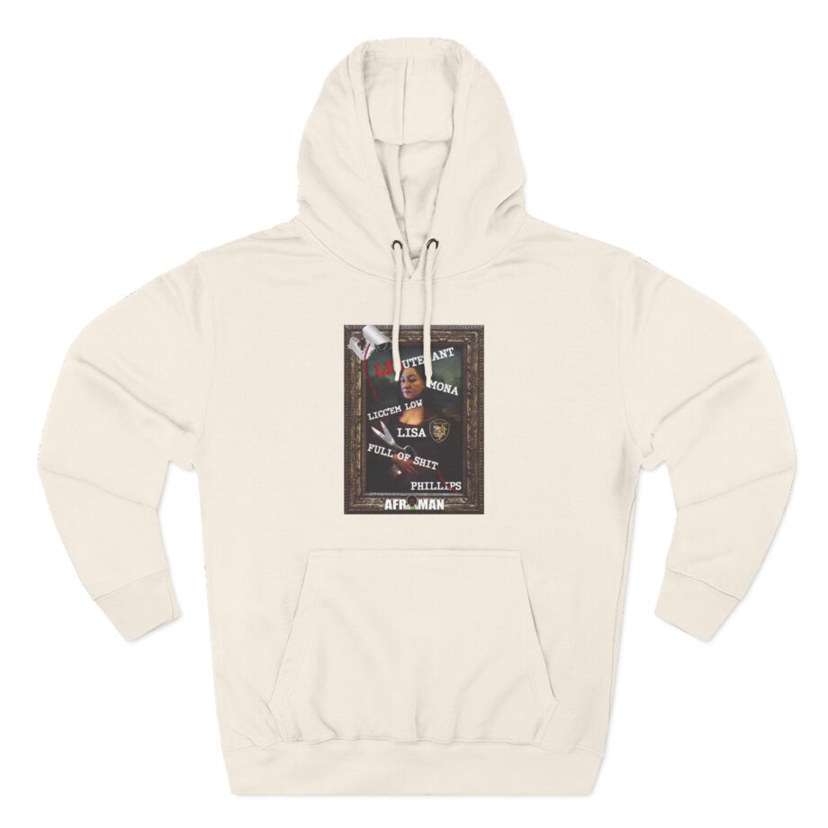 Afroman Lt Licc’em Low Lisa Full of Shit Phillips Three-Panel Fleece Hoodie