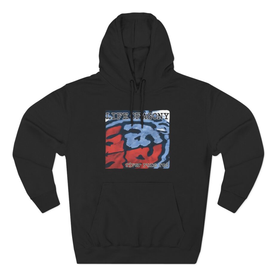 Life of Agony Through and Through Three-Panel Fleece Hoodie