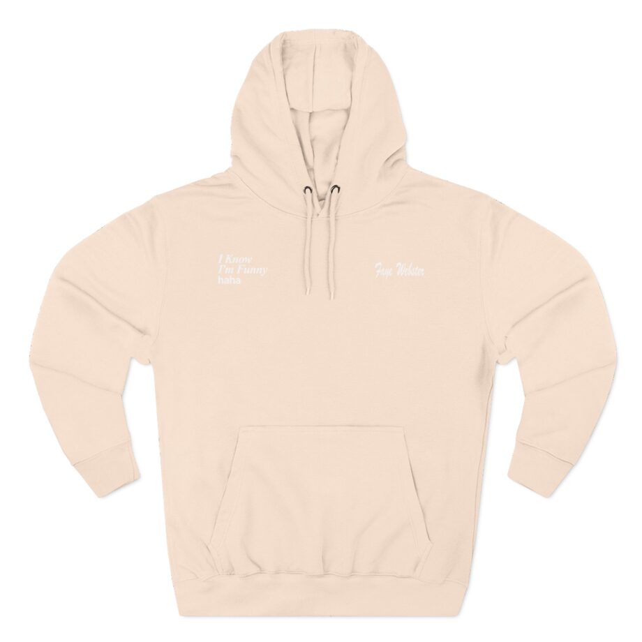 Faye Webster I Know I'm Funny Haha Three-Panel Fleece Hoodie