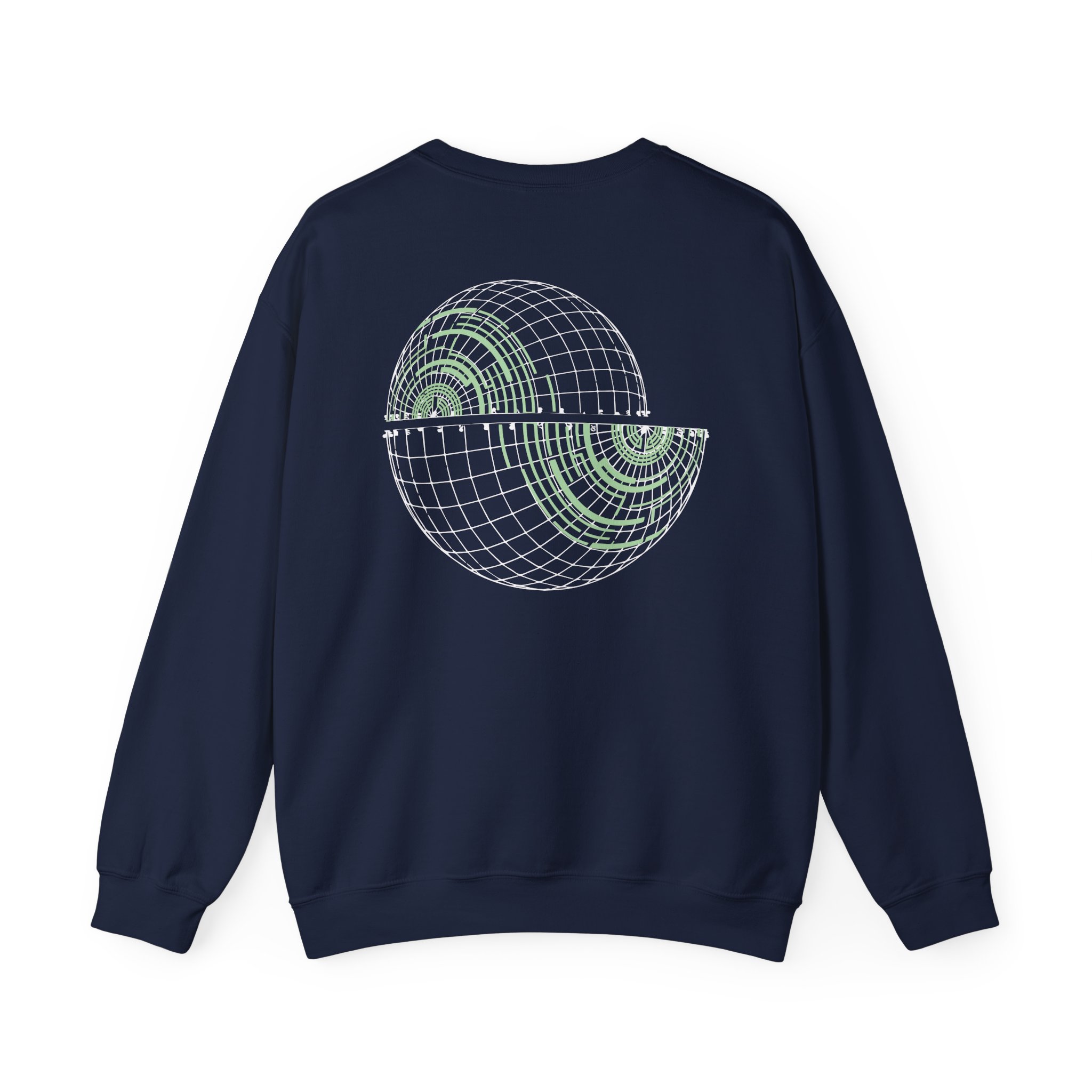 Pendulum Globe Glow in the Dark Logo Unisex Heavy Blendâ„¢ Crewneck Sweatshirt