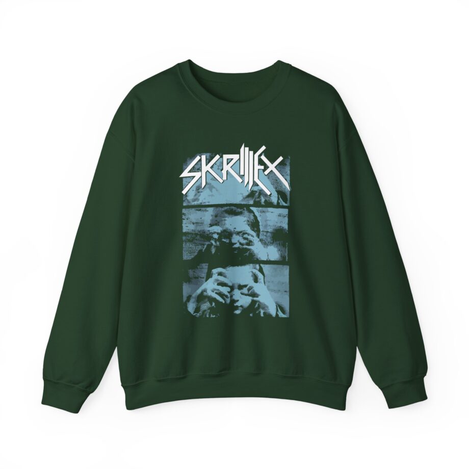 Skrillex Graphic Unisex Heavy Blend™ Crewneck Sweatshirt
