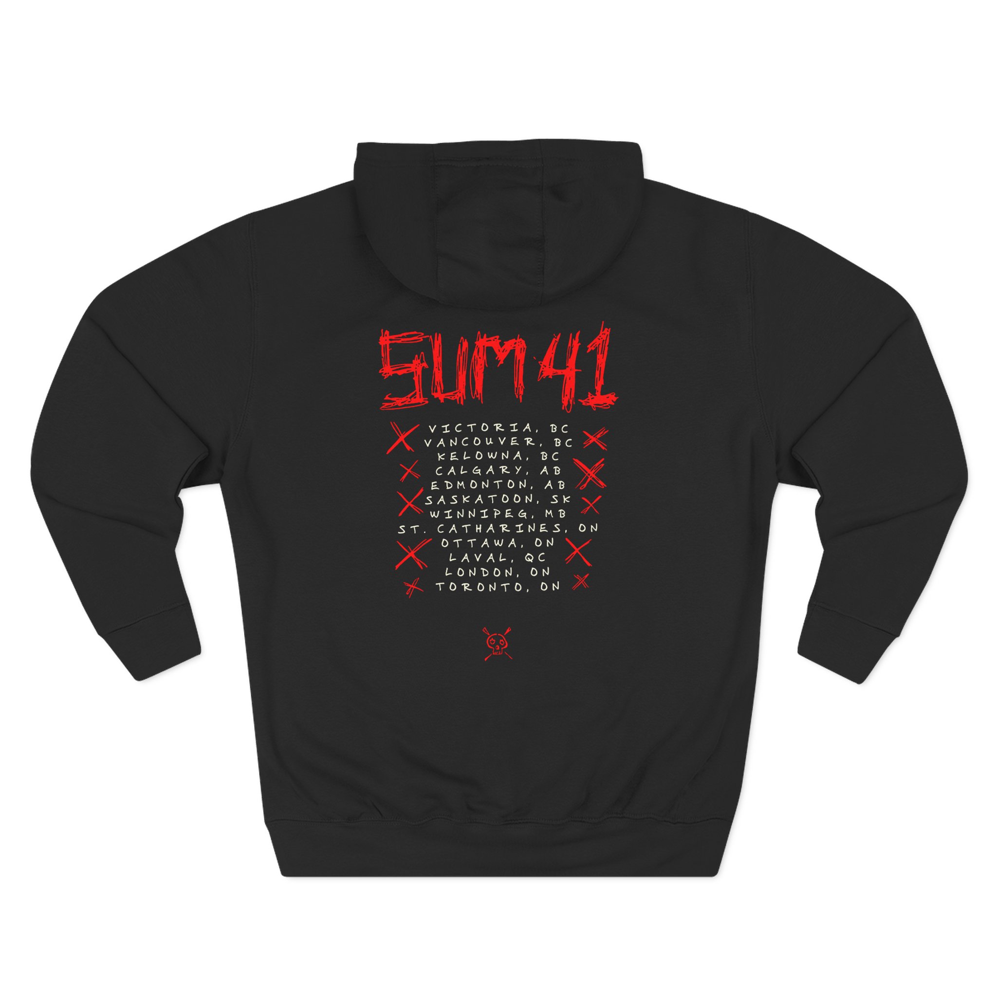 Sum 41 F**k Tour Three-Panel Fleece Hoodie