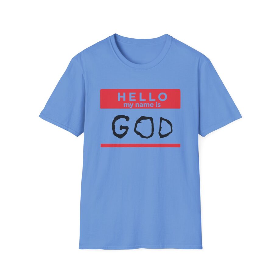 Aphex Twin Hello My Name is God Unisex Softstyle T-Shirt