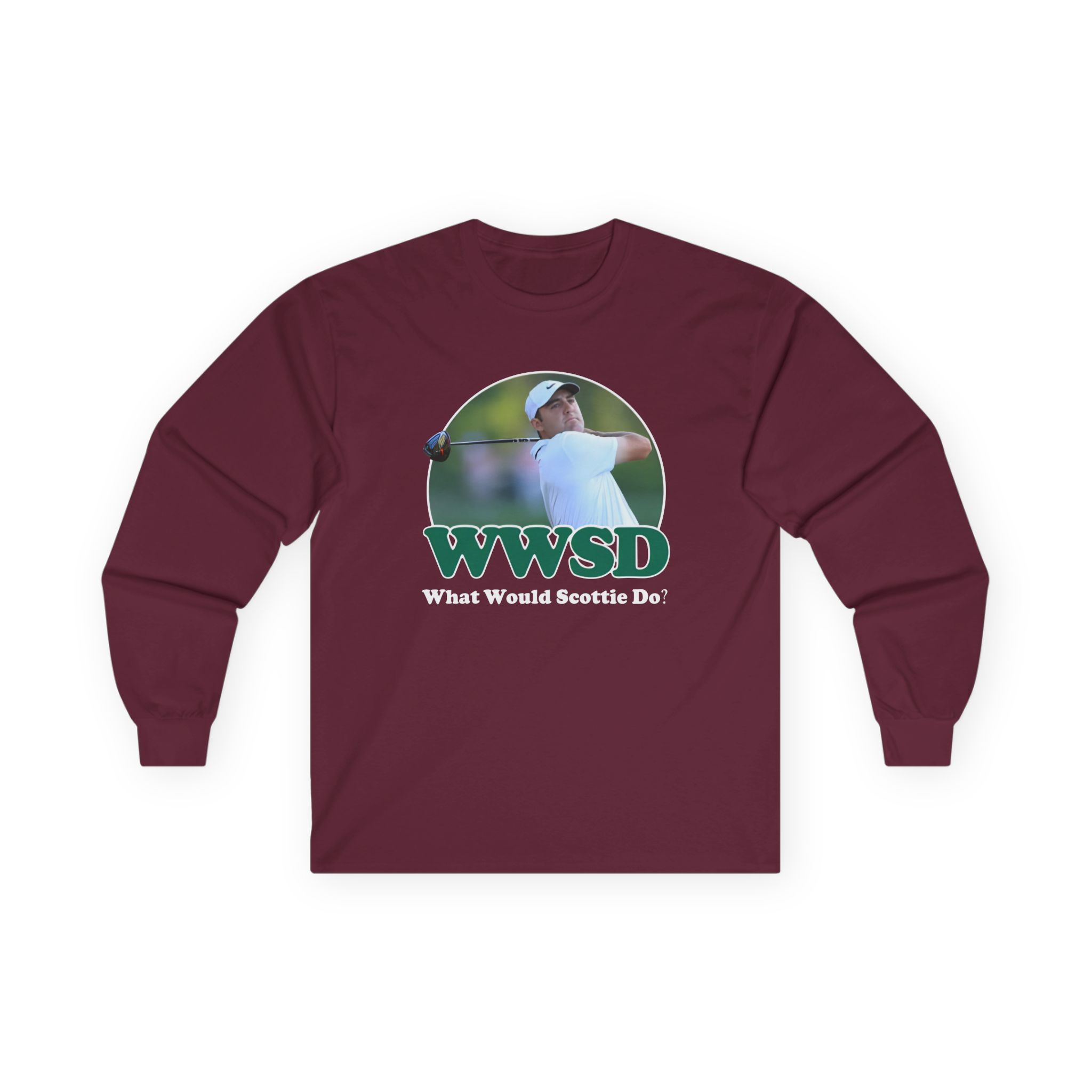 Scottie Scheffler What Would Do Wwsd Unisex Ultra Cotton Long Sleeve Tee