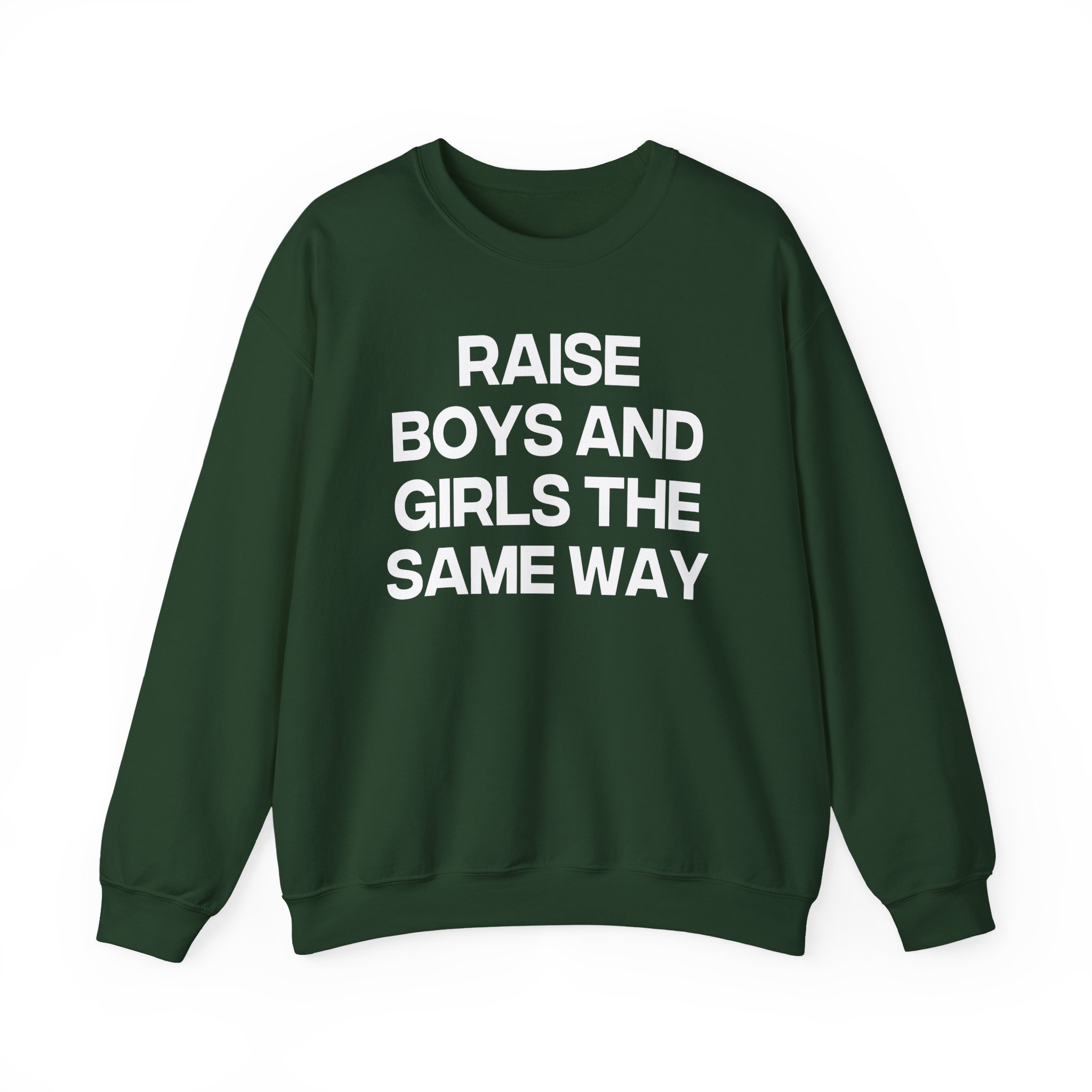 Jenny Holzer Raise the Same Way Unisex Heavy Blendâ„¢ Crewneck Sweatshirt