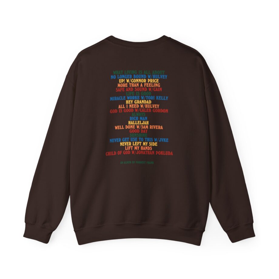 Forrest Frank Child of God Tracklist Unisex Heavy Blend™ Crewneck Sweatshirt