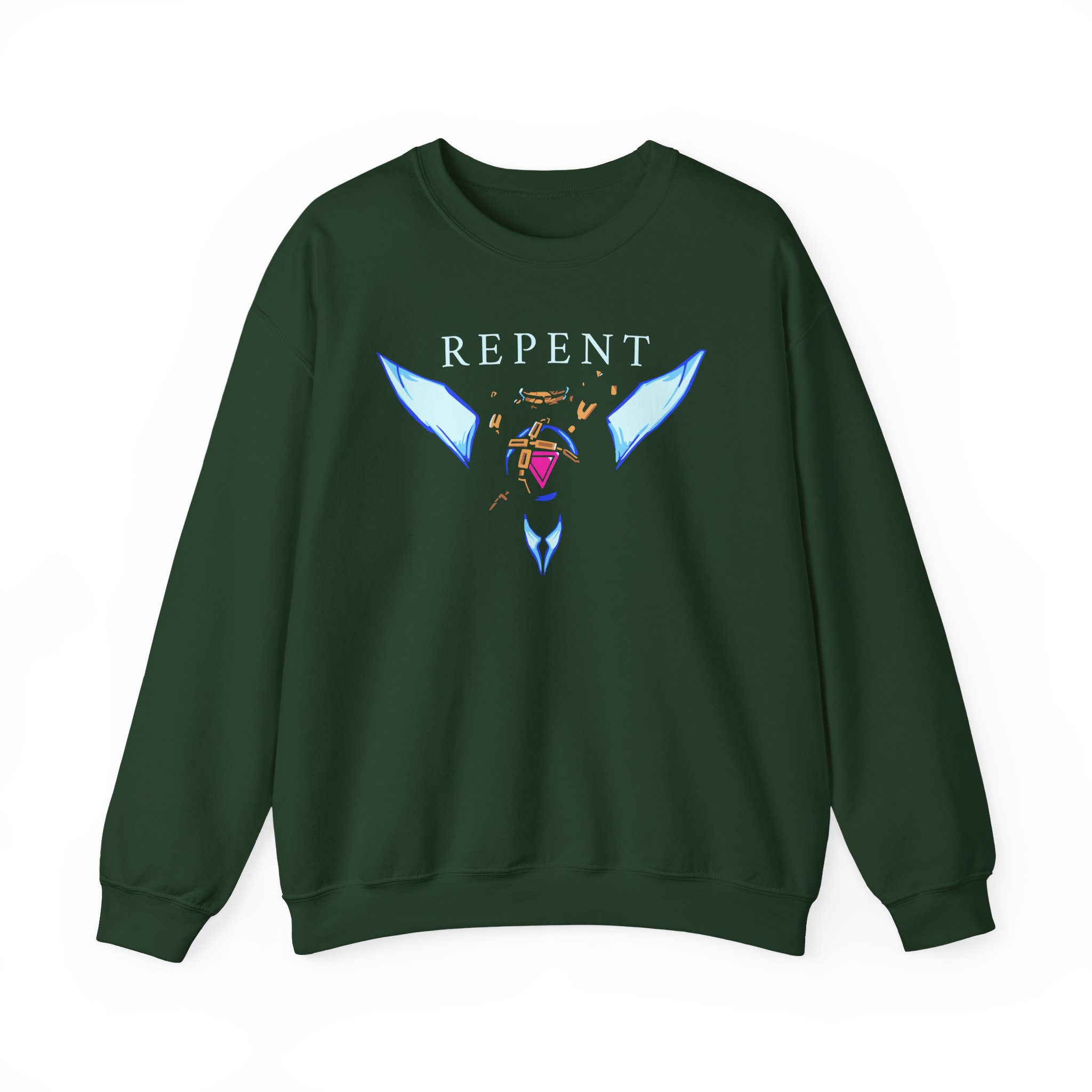 Ultrakill Repent Unisex Heavy Blendâ„¢ Crewneck Sweatshirt