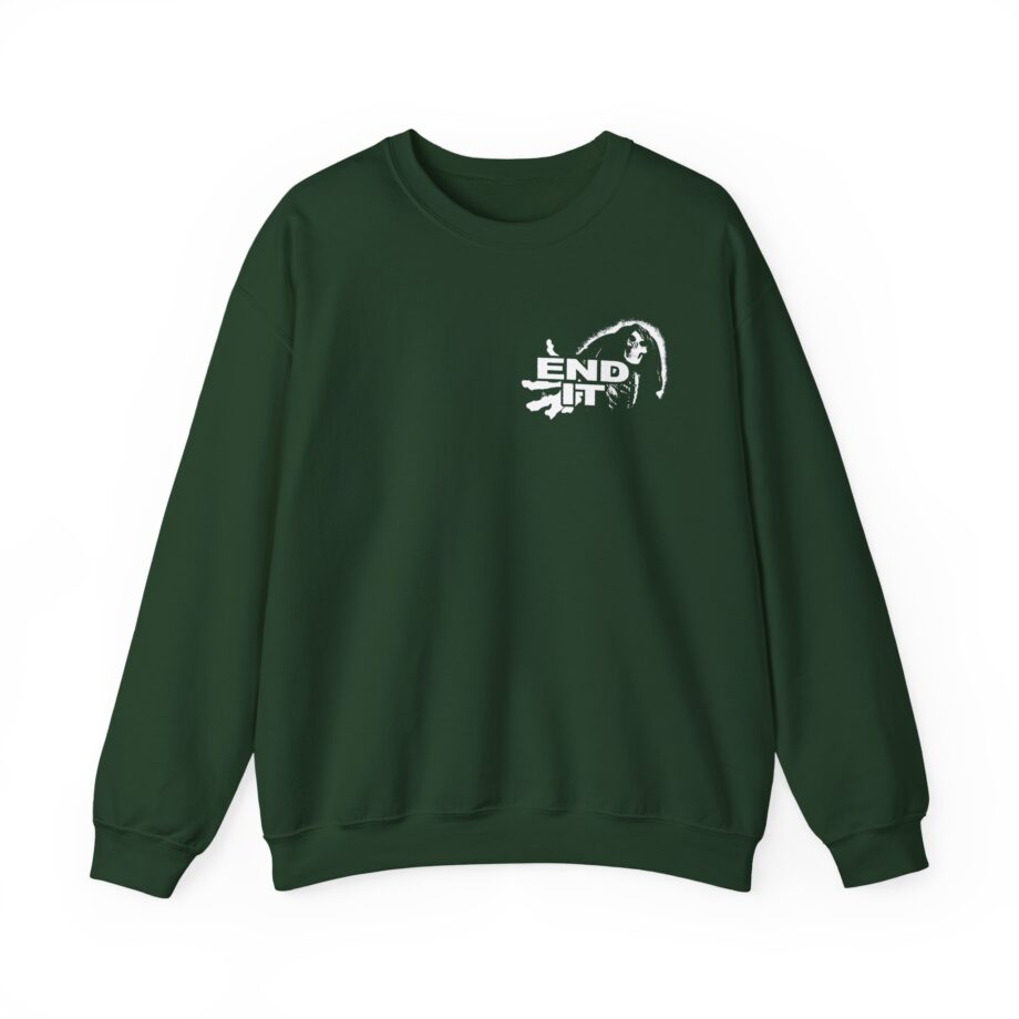 End It Unisex Heavy Blend Crewneck Sweatshirt