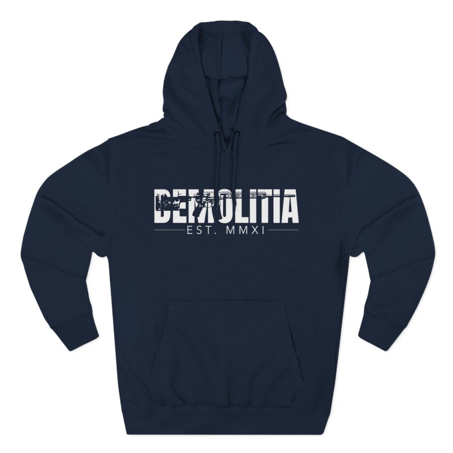 Demo Established Three-Panel Fleece Hoodie