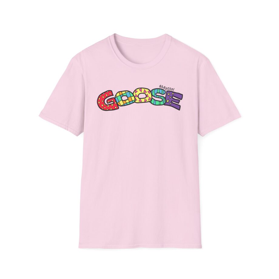 Goose x Staycool   Rainbow Unisex Softstyle T-Shirt