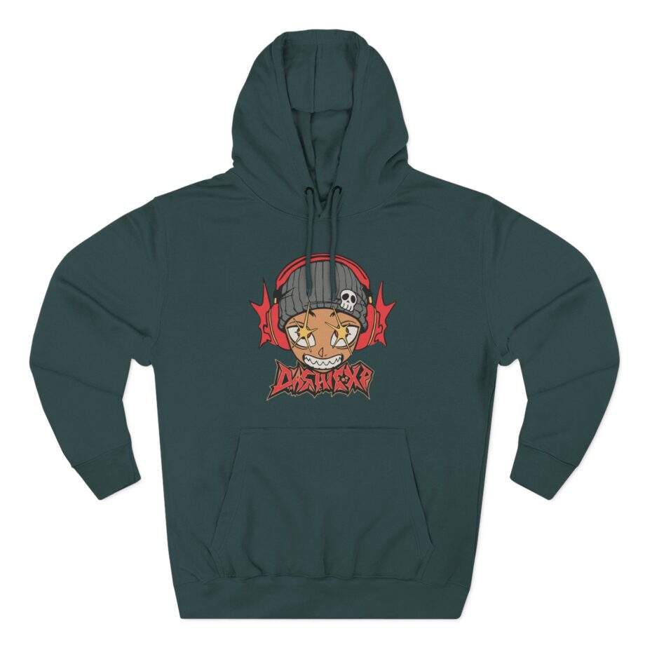 Dashiexp Three-Panel Fleece Hoodie