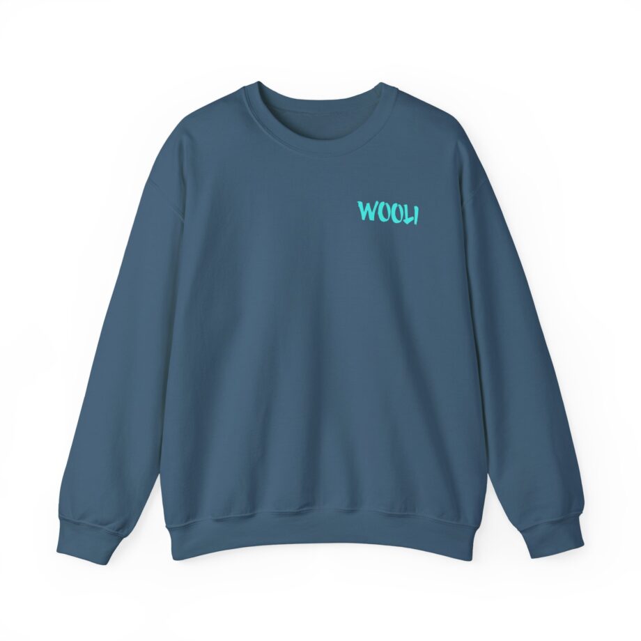 Wooli Teal Unisex Heavy Blend™ Crewneck Sweatshirt