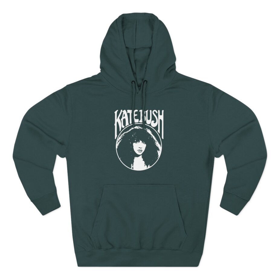 Kate Bush  Circle Logo Three-Panel Fleece Hoodie