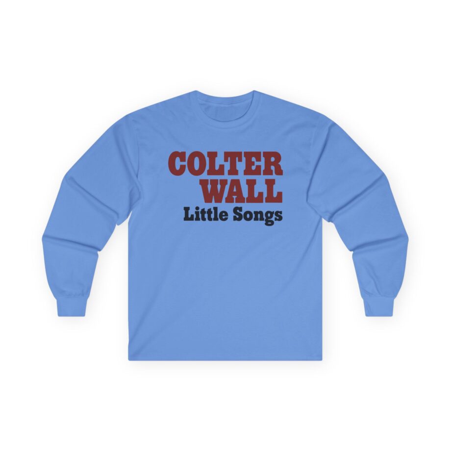 Colter Wall Little Songs Unisex Ultra Cotton Long Sleeve Tee