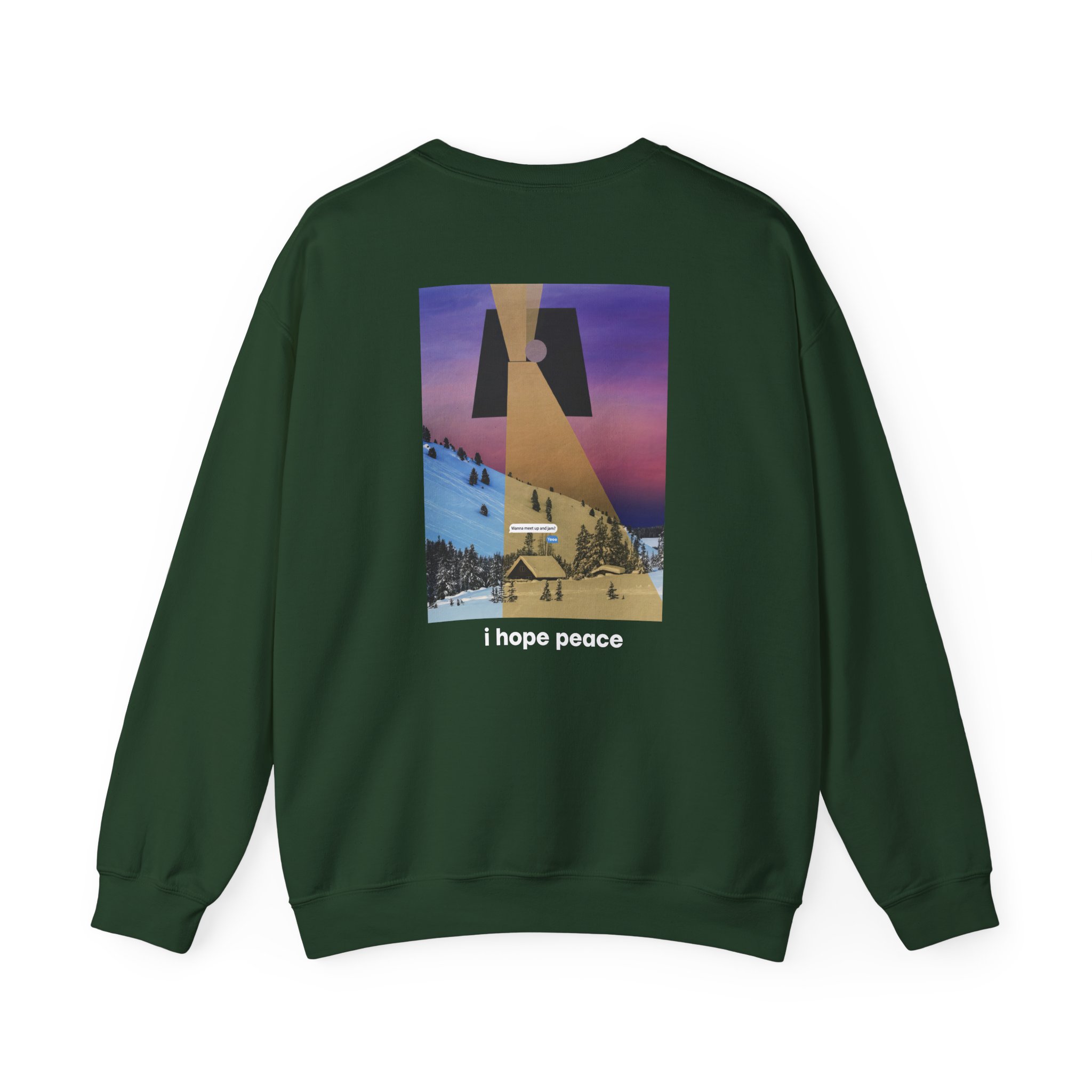 Chon I Hope Peace Unisex Heavy Blendâ„¢ Crewneck Sweatshirt