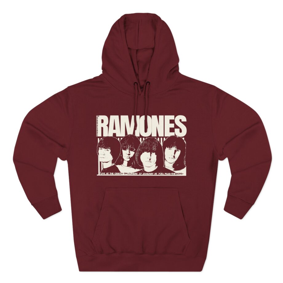 Ramones Three-Panel Fleece Hoodie