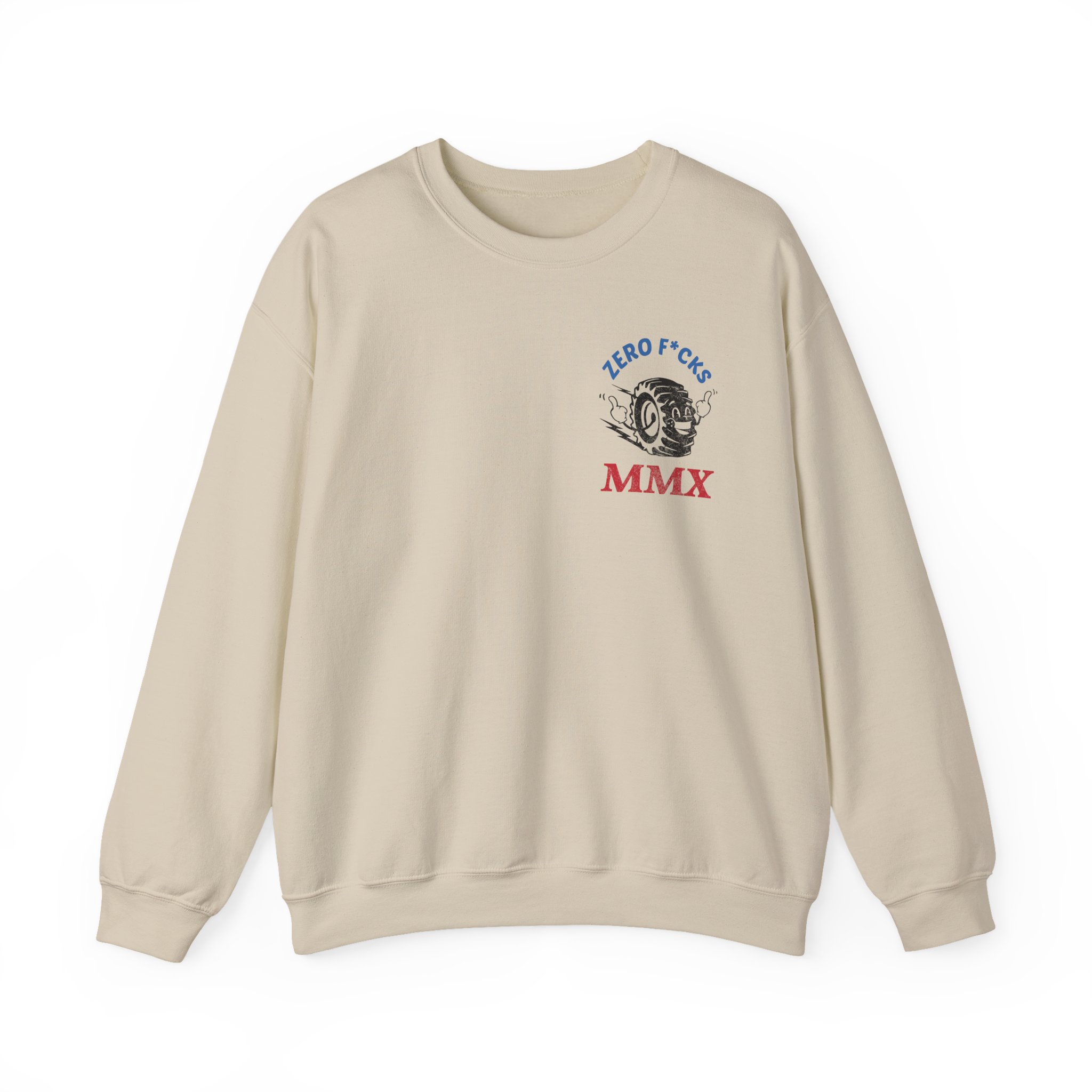 Monstermax Zero Fucks Unisex Heavy Blendâ„¢ Crewneck Sweatshirt
