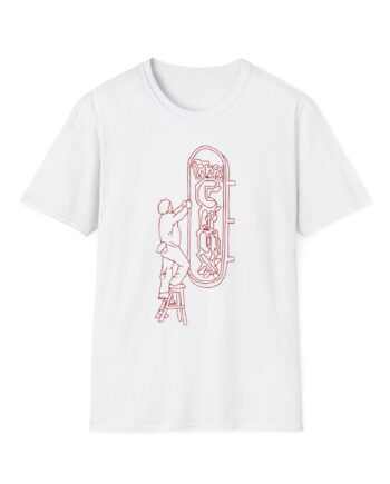 Djo The Crux Sign Ringer Unisex Softstyle T-Shirt