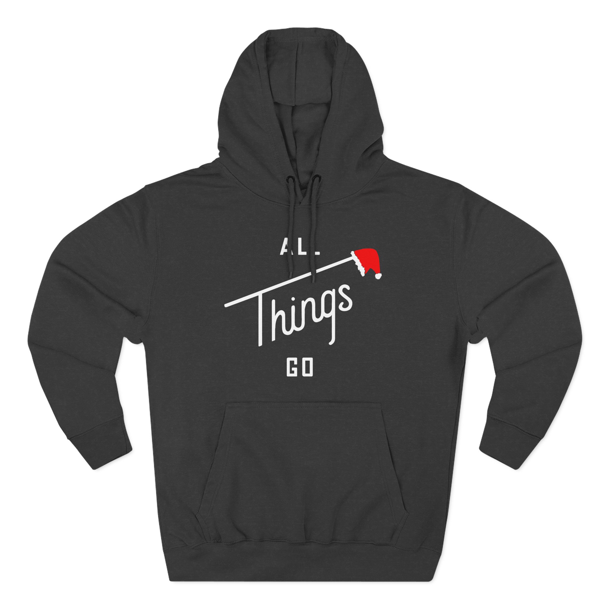 All Things Go Crismistmas Three-Panel Fleece Hoodie