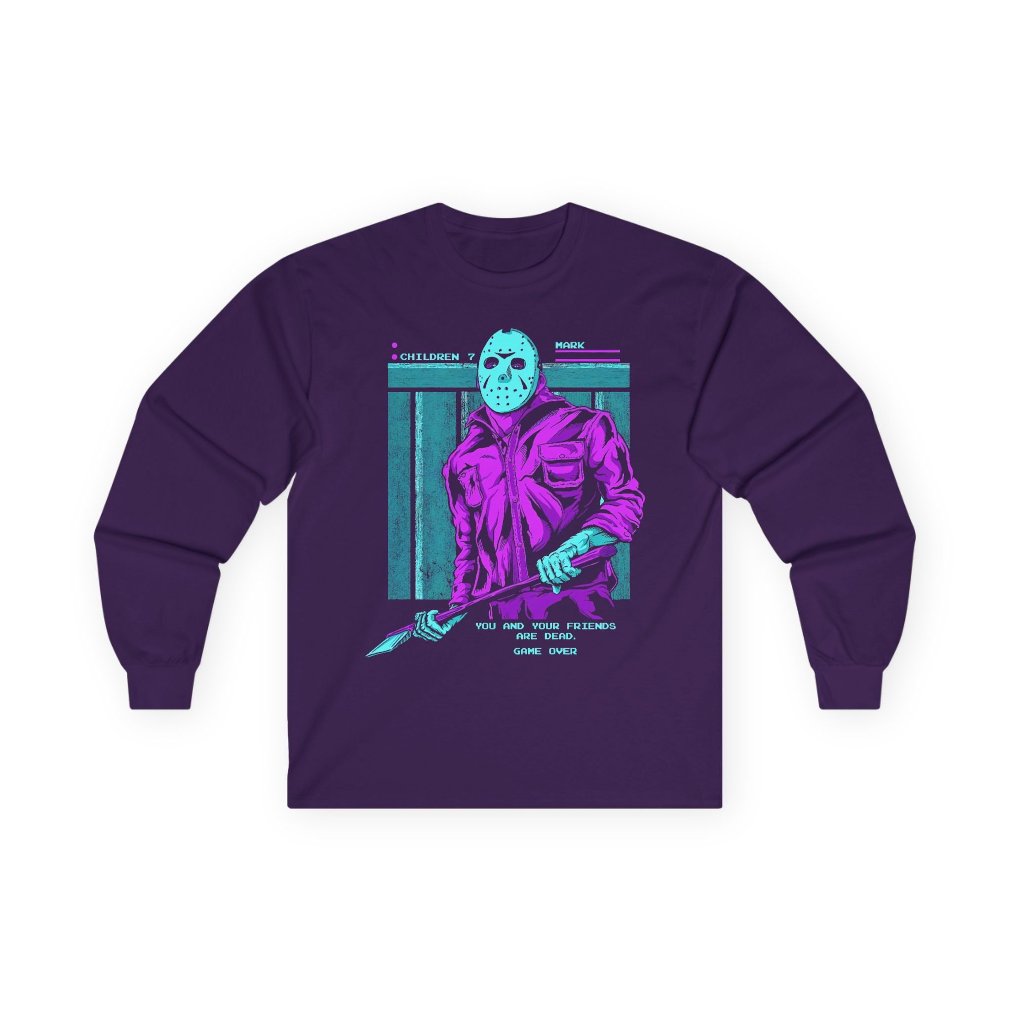 Dashiexp You and Your Friends Are Dead Game Over Unisex Ultra Cotton Long Sleeve Tee