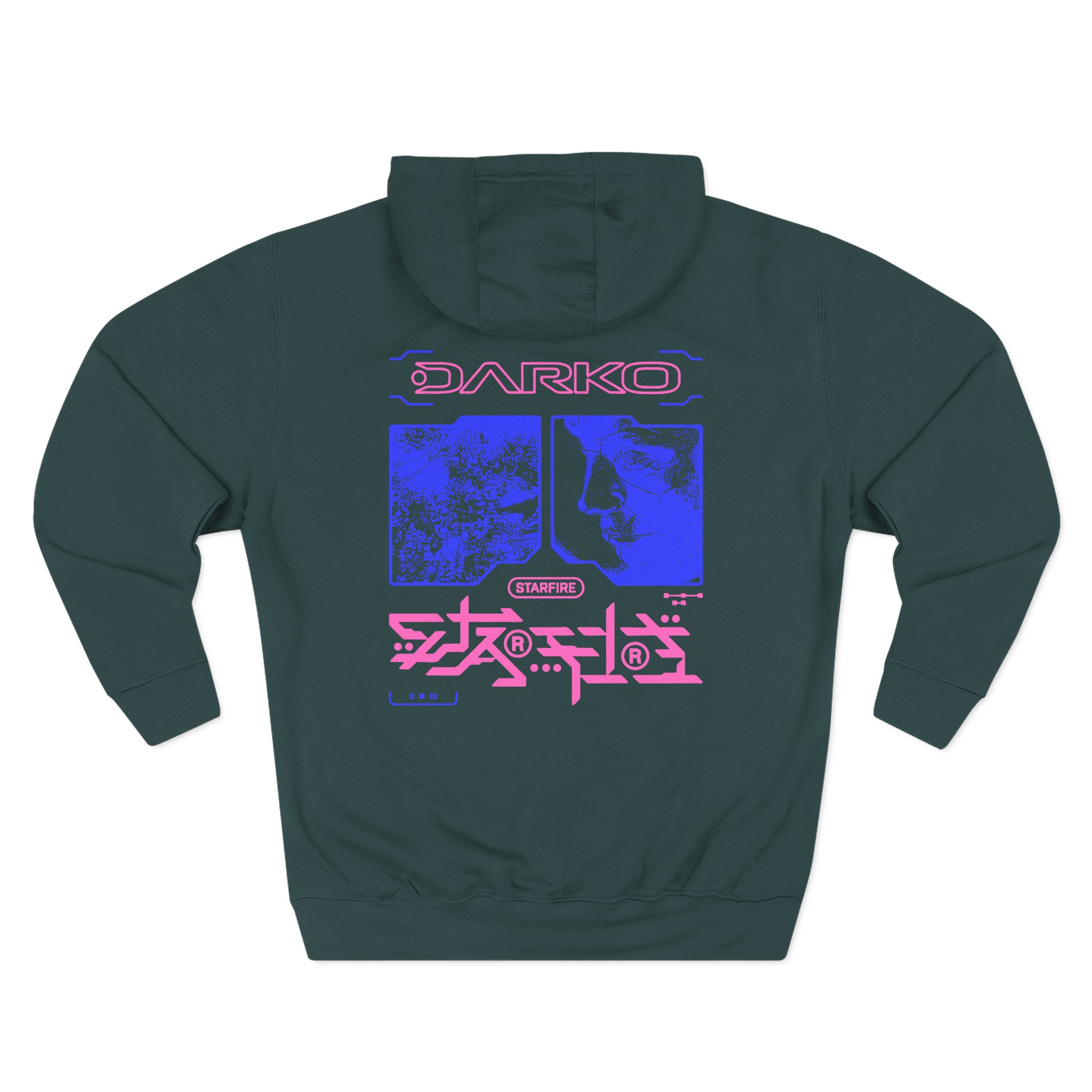 Darko Starfire Three-Panel Fleece Hoodie