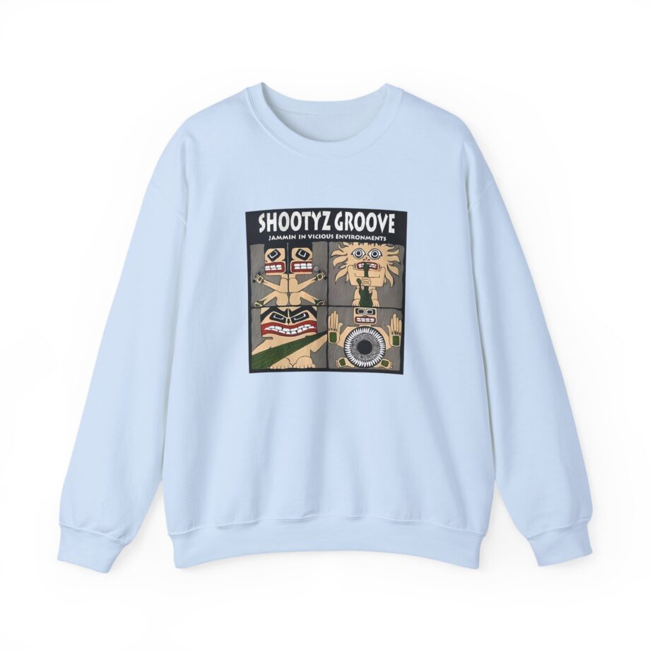 Shootyz Groove Jammin in Vicious Environments Album Cover Unisex Heavy Blend™ Crewneck Sweatshirt