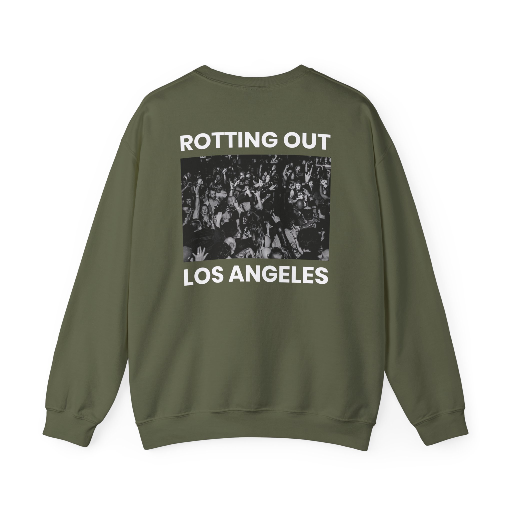 Rotting Out  Los Angeles Unisex Heavy Blend Crewneck Sweatshirt