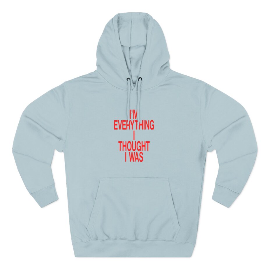 JT Im Everything Three-panel Fleece Hoodie