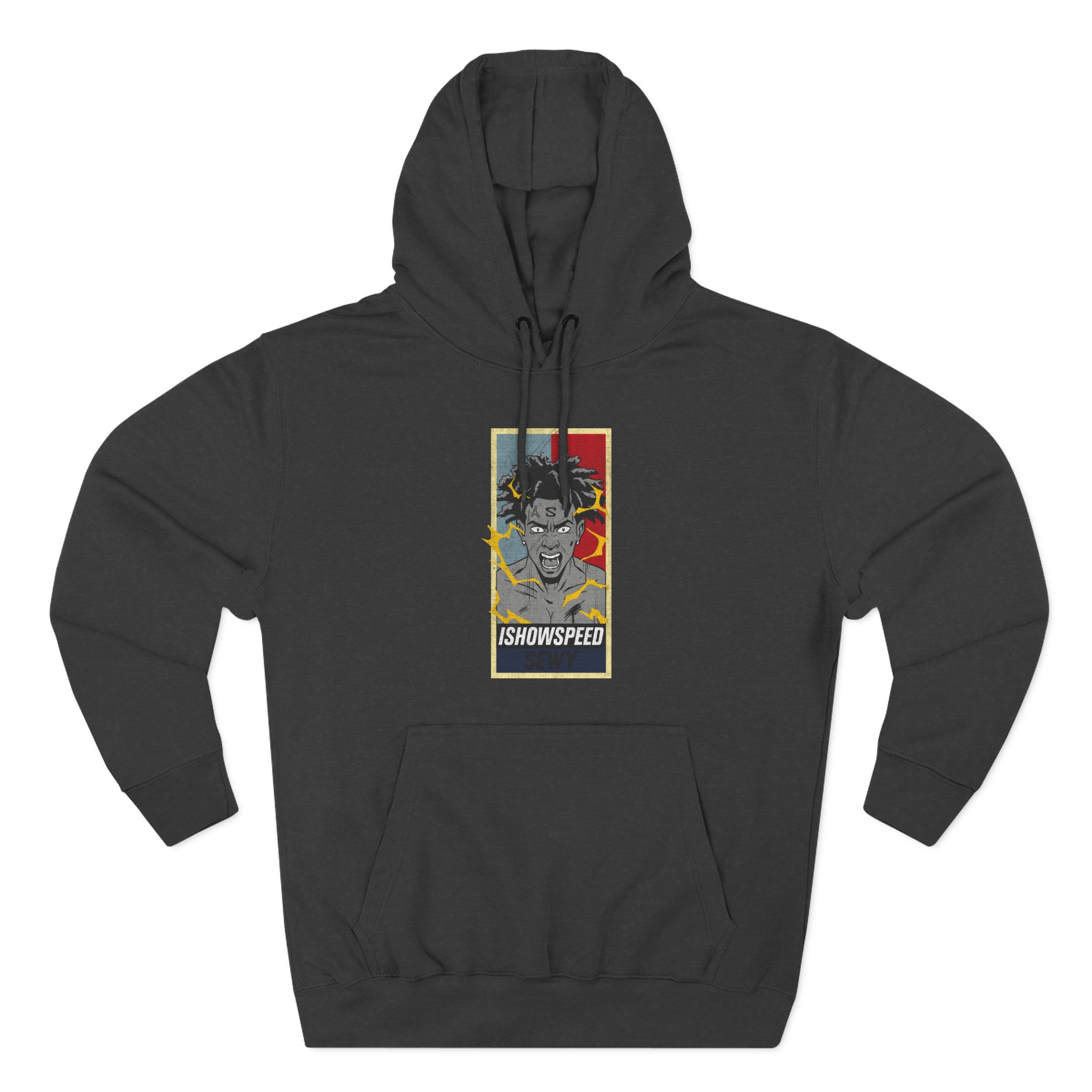 Ishowspeed Three-Panel Fleece Hoodie