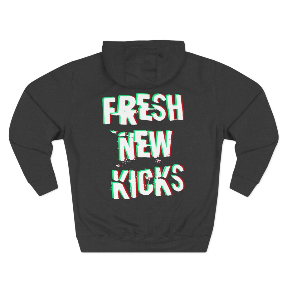 Dimitri K Three-Panel Fleece Hoodie