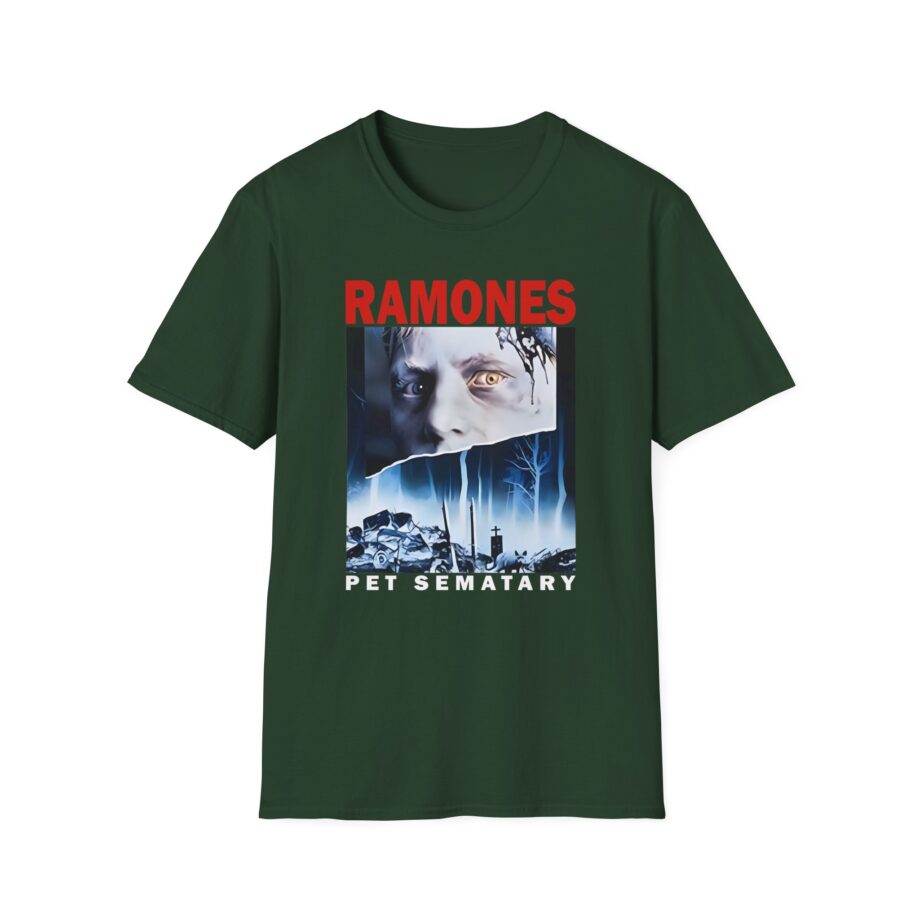 Ramones Pet Sematary T Shirt Unisex Softstyle T-Shirt