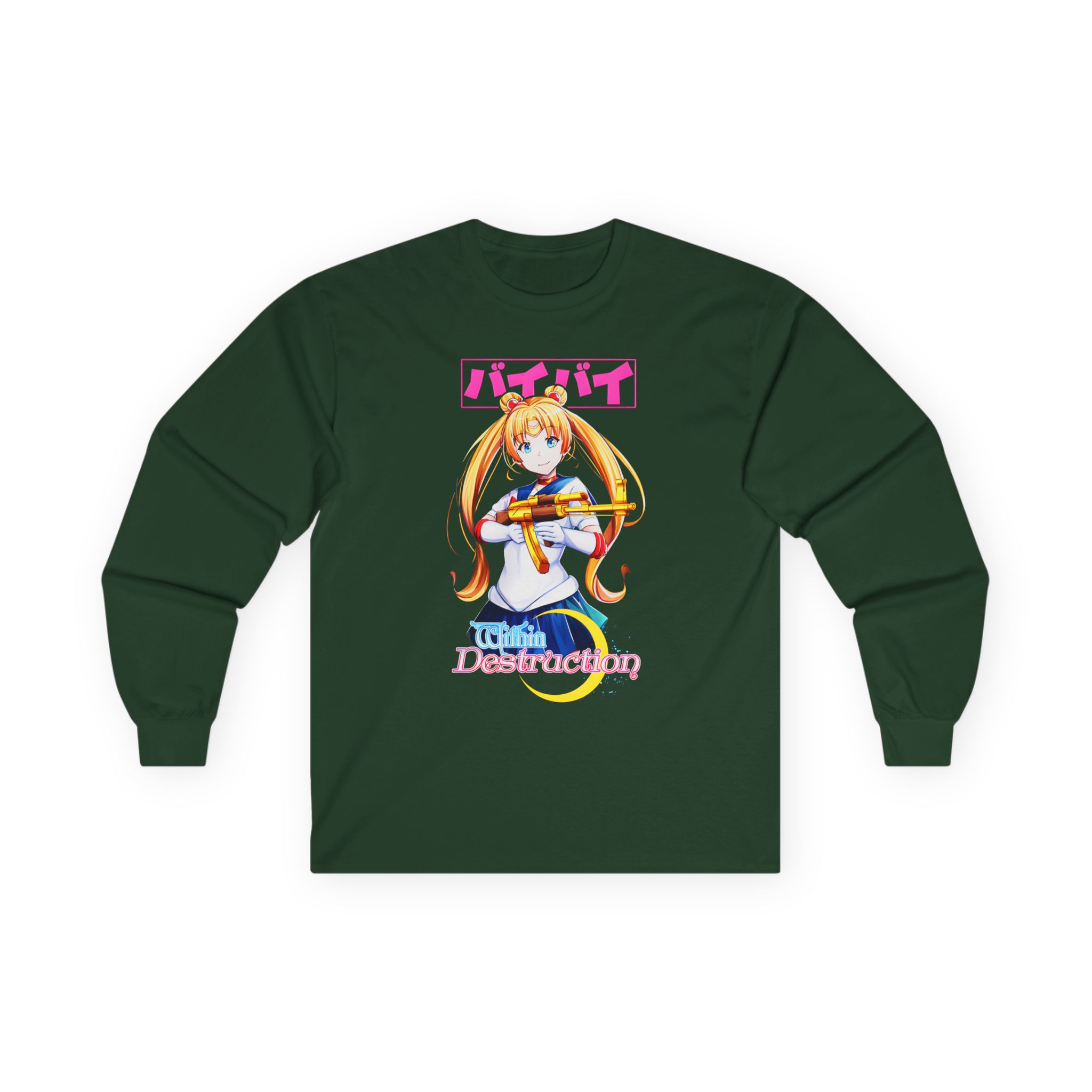 Within Destruction Sailor Moon Unisex Ultra Cotton Long Sleeve Tee