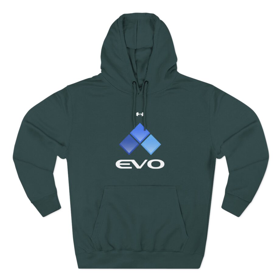 Evo Logo Three-Panel Fleece Hoodie
