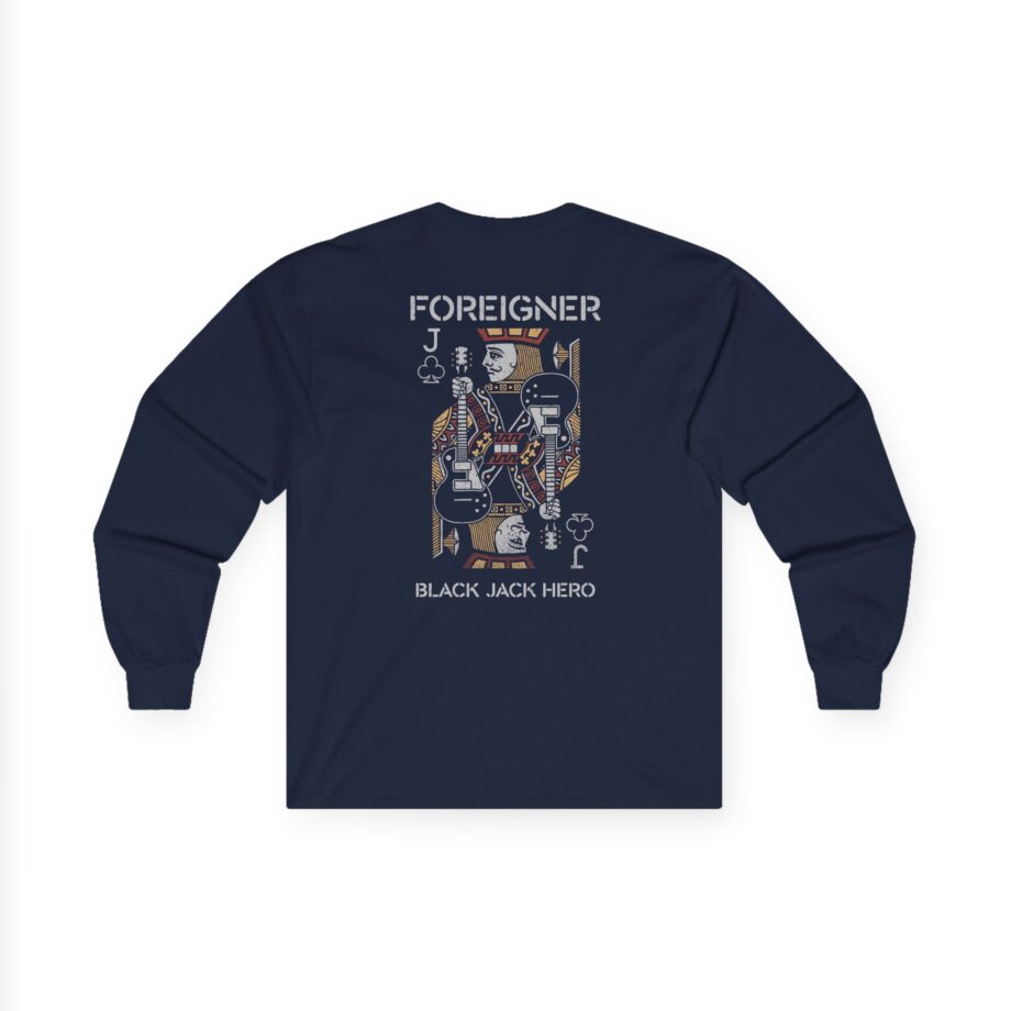 Foreigner Black Jack Hero Unisex Ultra Cotton Long Sleeve Tee