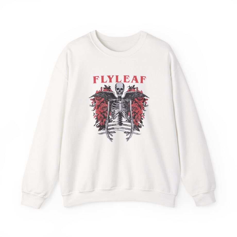 Flyleaf Skeleton Angel Unisex Heavy Blend™ Crewneck Sweatshirt