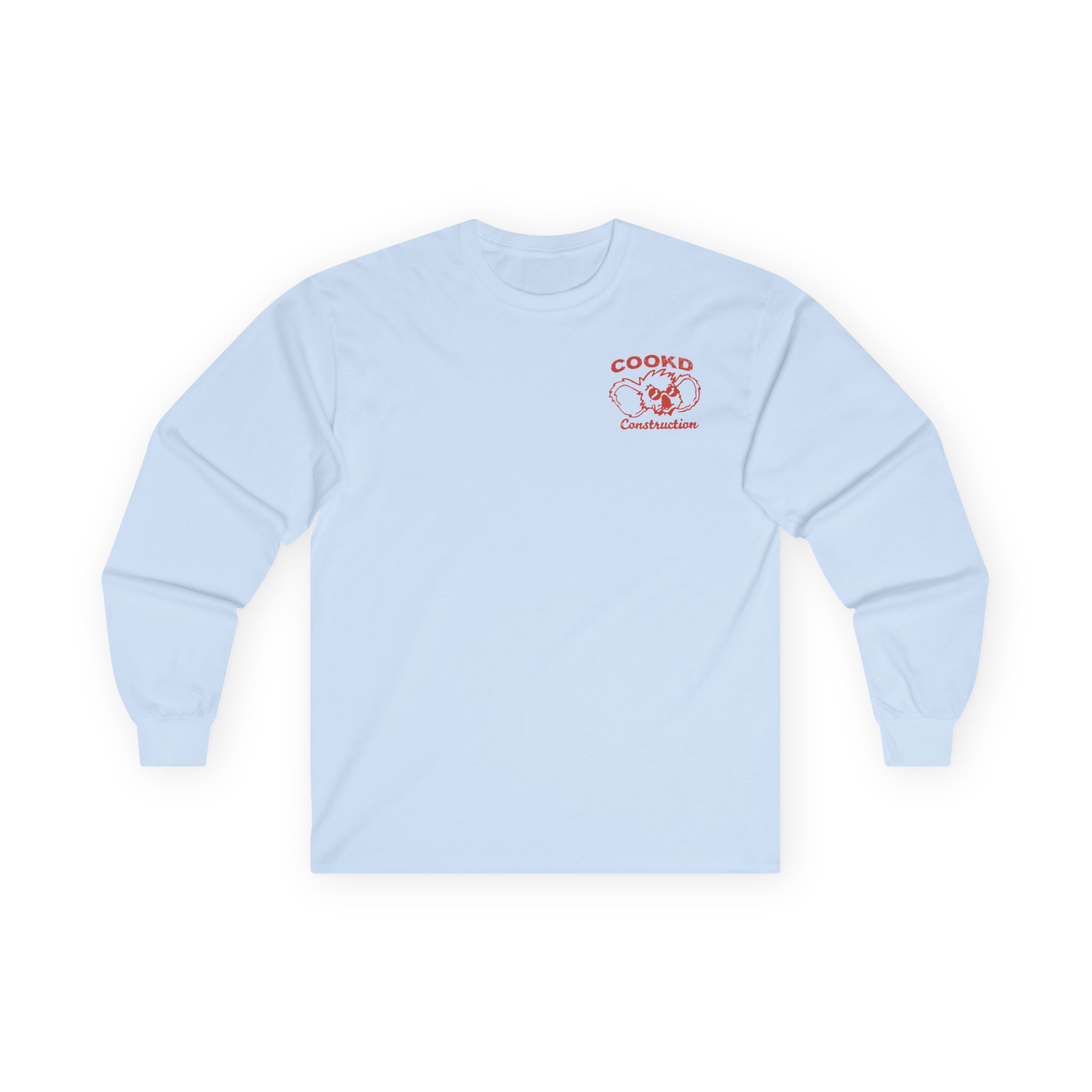 Cookd Construction Koala Unisex Ultra Cotton Long Sleeve Tee
