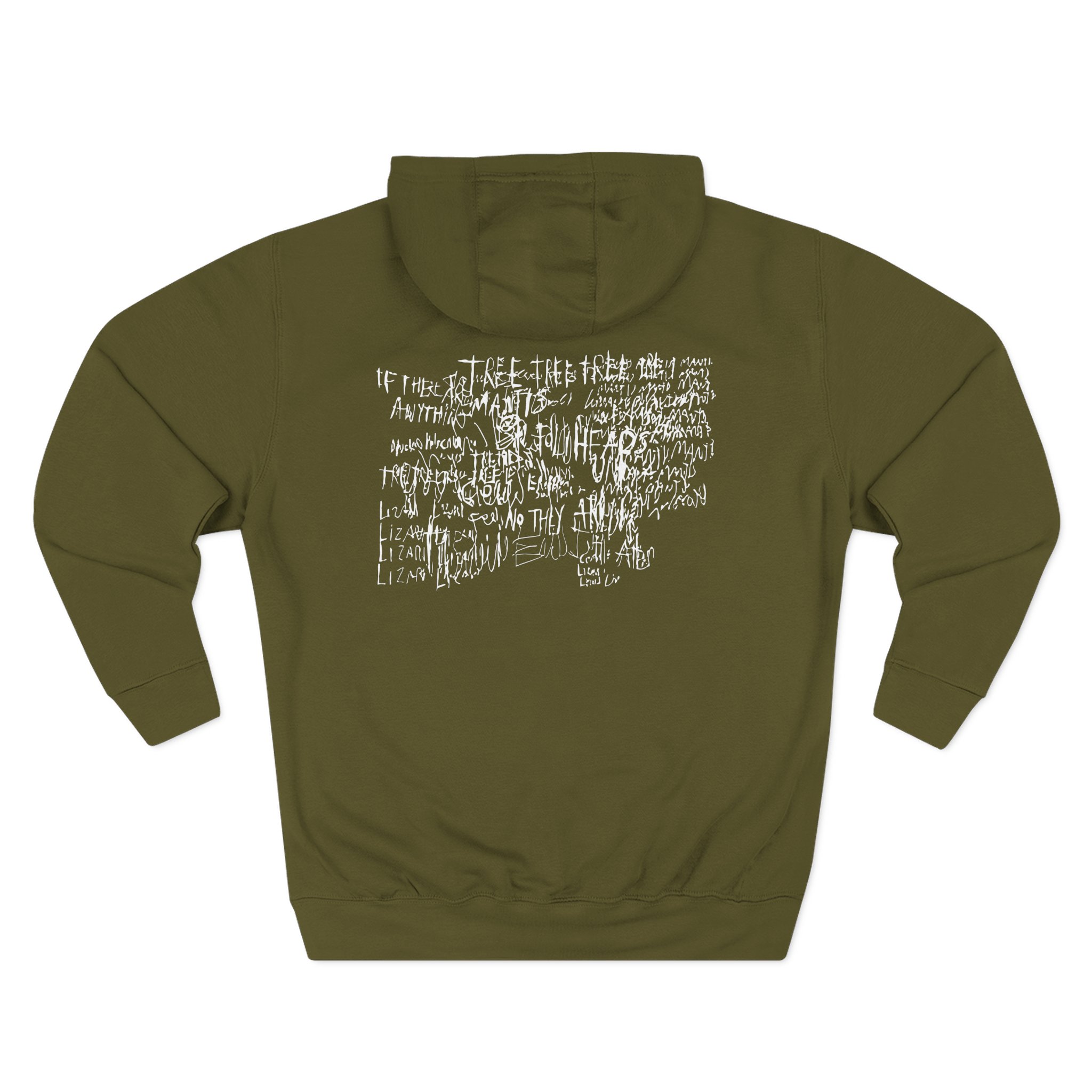 Erobb221 Three-Panel Fleece Hoodie