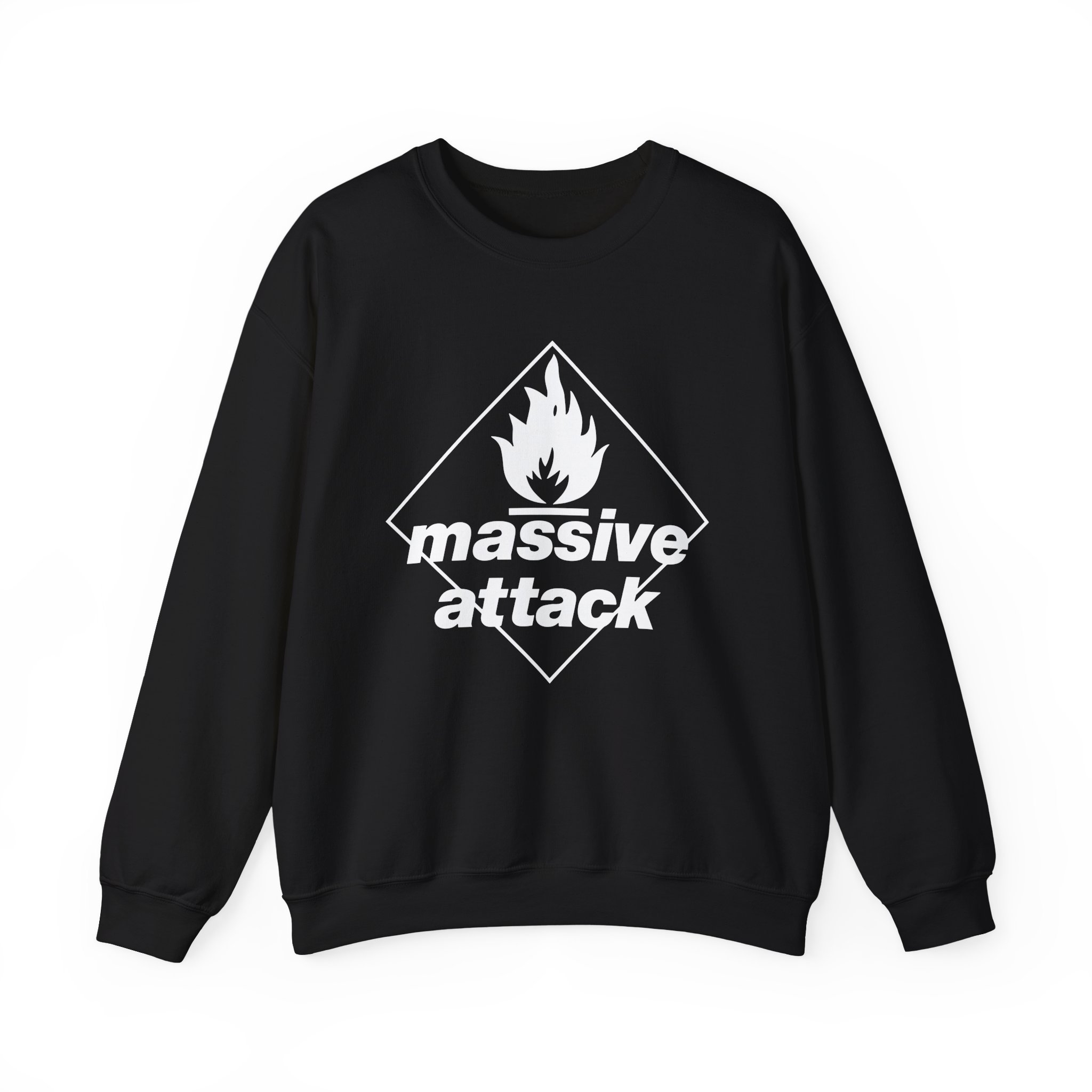 Massive Attack Blue Lines Unisex Heavy Blendâ„¢ Crewneck Sweatshirt
