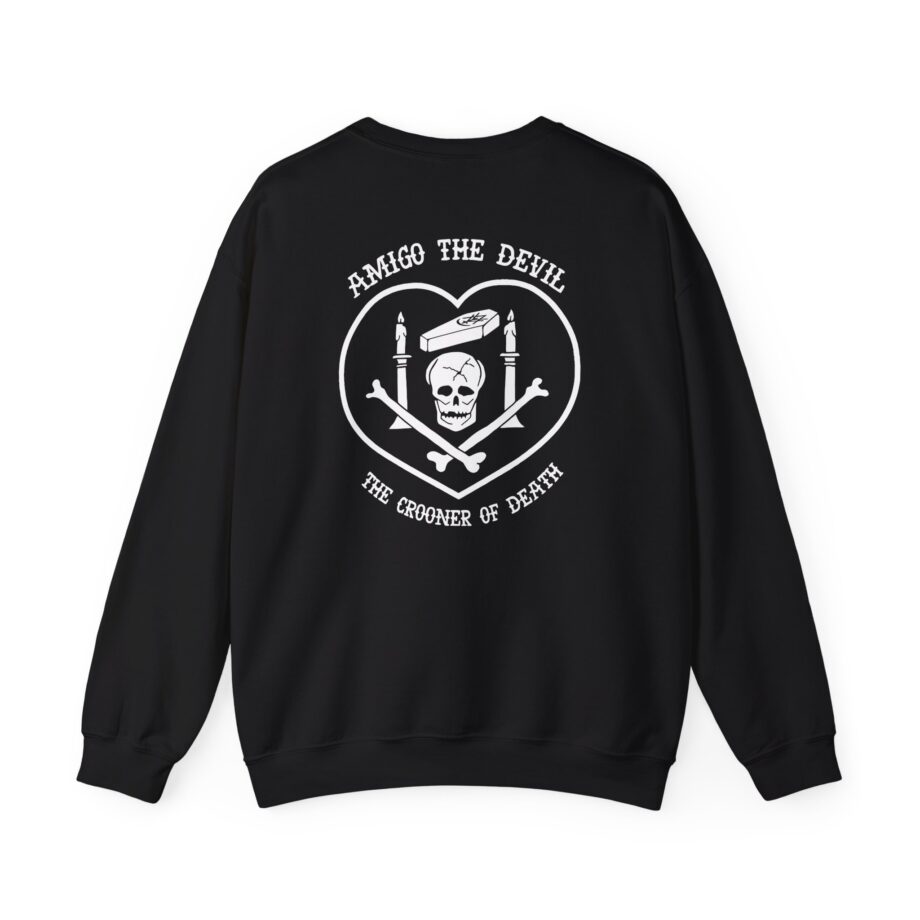 Amigo the Devil Born Against Unisex Heavy Blend™ Crewneck Sweatshirt