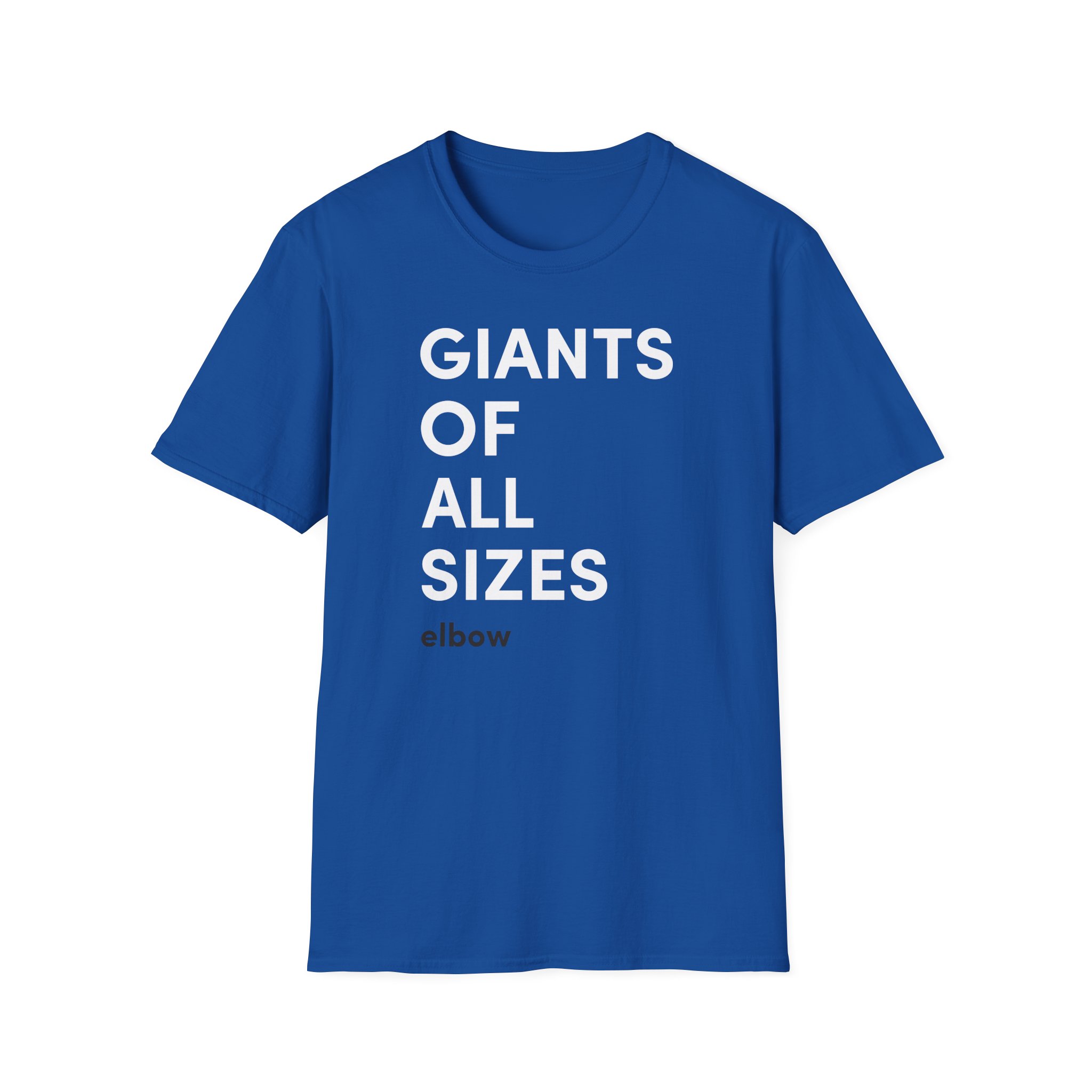 Elbow Audio Giants of All Sizes Unisex Softstyle T-Shirt