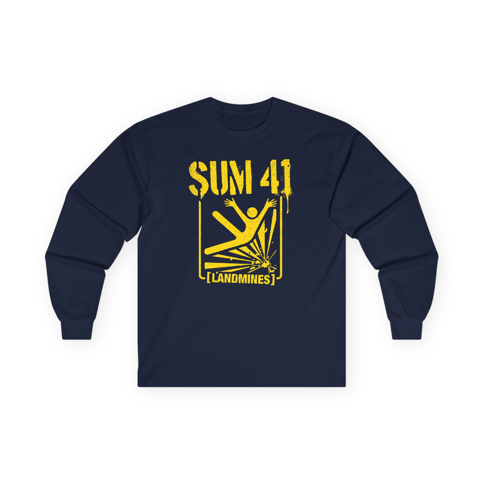 Sum 41 Landmines Unisex Ultra Cotton Long Sleeve Tee