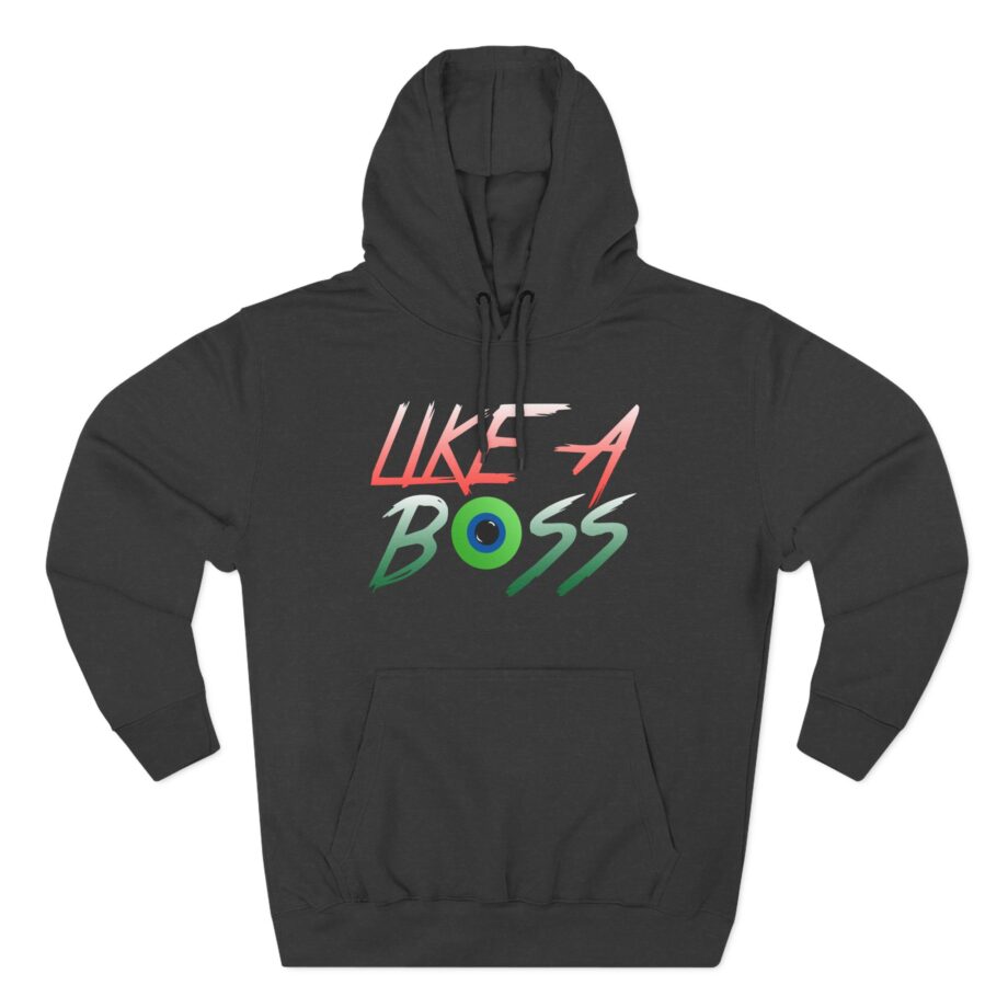 Like a Boss Jacksepticeye Three-Panel Fleece Hoodie