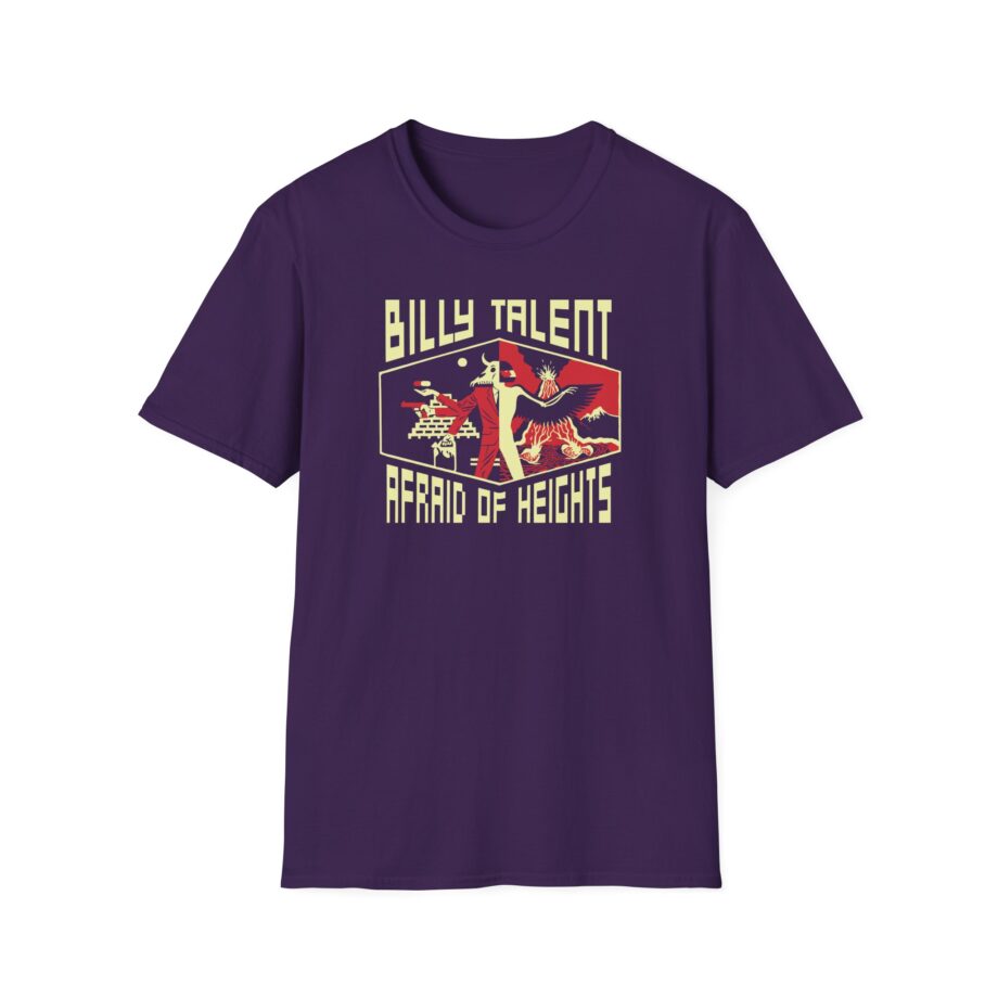 Billy Talent Afraid of Heights Unisex Softstyle T-Shirt